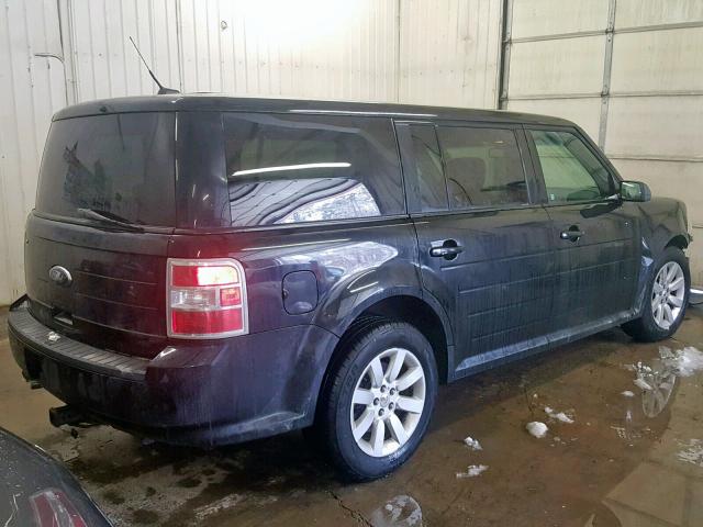 2FMDK51C79BA66067 - 2009 FORD FLEX SE BLACK photo 4