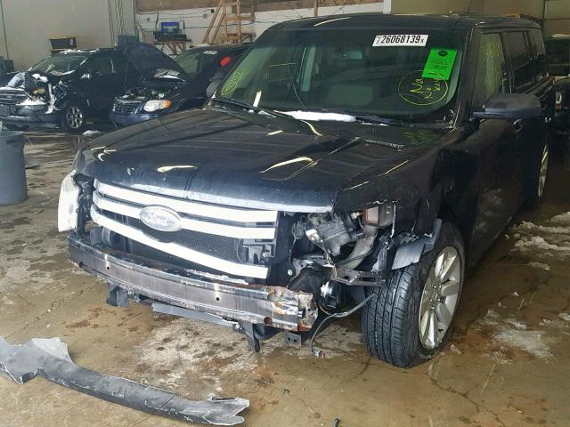 2FMDK51C79BA66067 - 2009 FORD FLEX SE BLACK photo 9