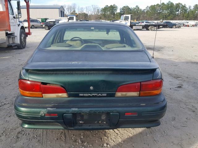 1G2HX52K0S4209619 - 1995 PONTIAC BONNEVILLE GREEN photo 9