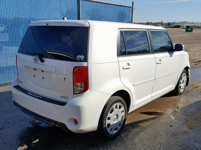 JTLZE4FE4EJ063644 - 2014 TOYOTA SCION XB Ақ фото 4