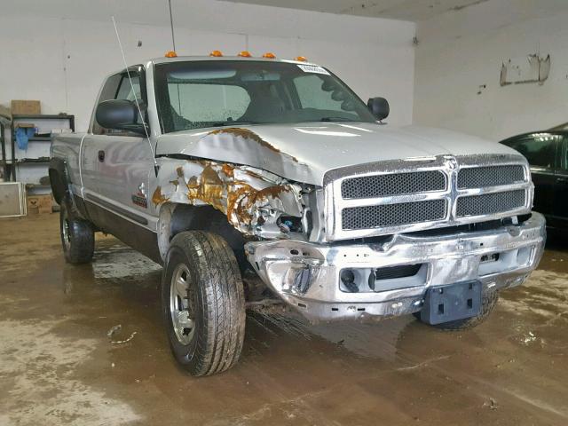 1B7KF23651J614184 - 2001 DODGE RAM 2500 SILVER photo 1