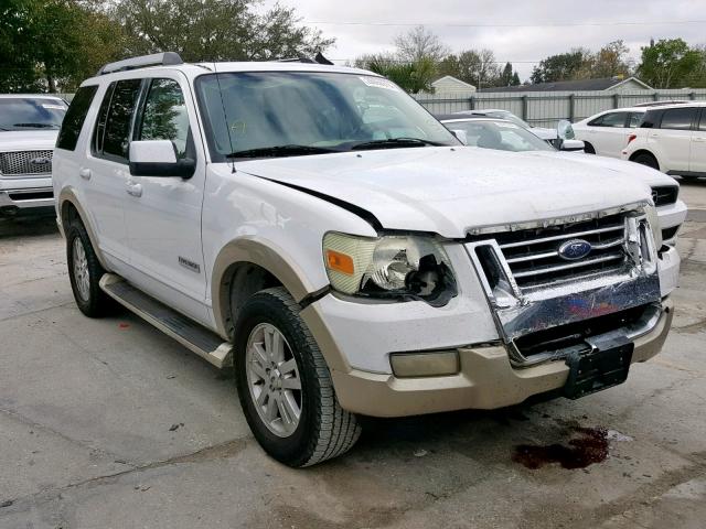 1FMEU64E46UB46336 - 2006 FORD EXPLORER E WHITE photo 1