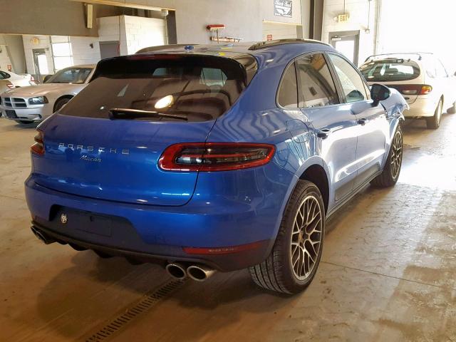 WP1AA2A51JLB13722 - 2018 PORSCHE MACAN BLUE photo 4