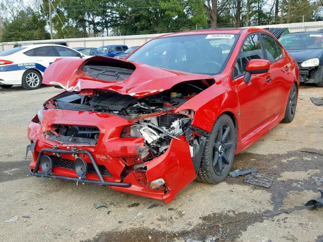 JF1VA1J62F9837256 - 2015 SUBARU WRX LIMITE RED photo 2