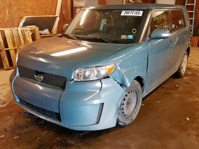 JTLKE50E181017600 - 2008 TOYOTA SCION XB Көк фото 9