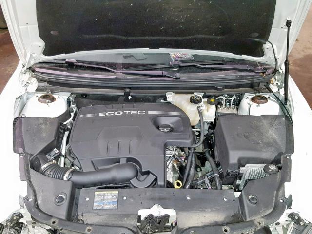1G1ZH57BX94224900 - 2009 CHEVROLET MALIBU 1LT WHITE photo 7