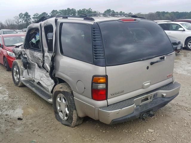 1GKEK63U04J307979 - 2004 GMC YUKON DENA BEIGE photo 3