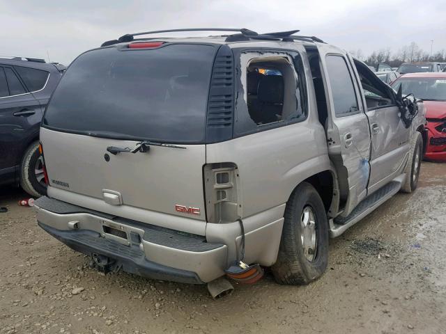 1GKEK63U04J307979 - 2004 GMC YUKON DENA BEIGE photo 4