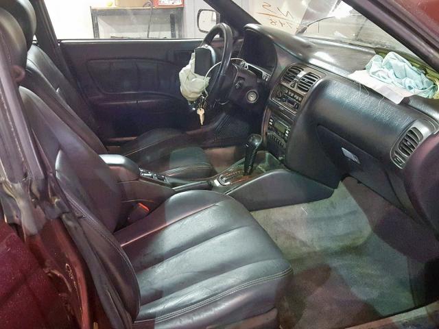 4S3BG6854X7628748 - 1999 SUBARU LEG OUTBK MAROON photo 5