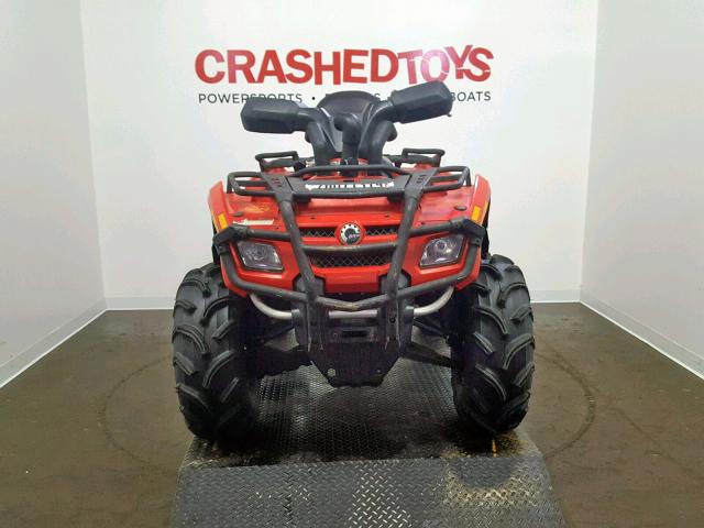 2BVEPHF177V001050 - 2007 CAN-AM OUTLANDER RED photo 2