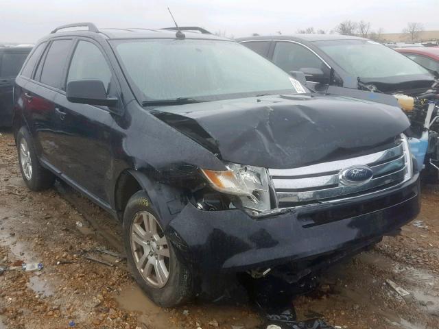 2FMDK3GC1ABA31136 - 2010 FORD EDGE SE BLACK photo 1