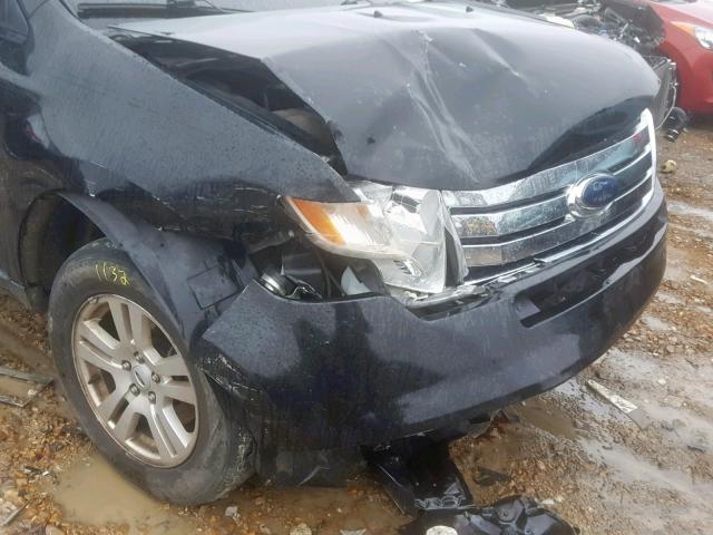 2FMDK3GC1ABA31136 - 2010 FORD EDGE SE BLACK photo 9