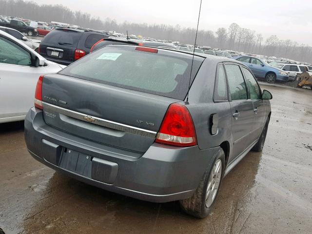 1G1ZT61896F252012 - 2006 CHEVROLET MALIBU MAX GREEN photo 4