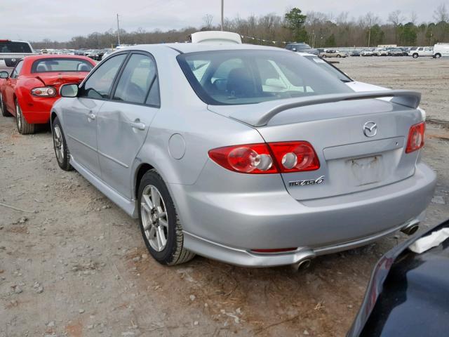 1YVFP80D835M51931 - 2003 MAZDA 6 S SILVER photo 3