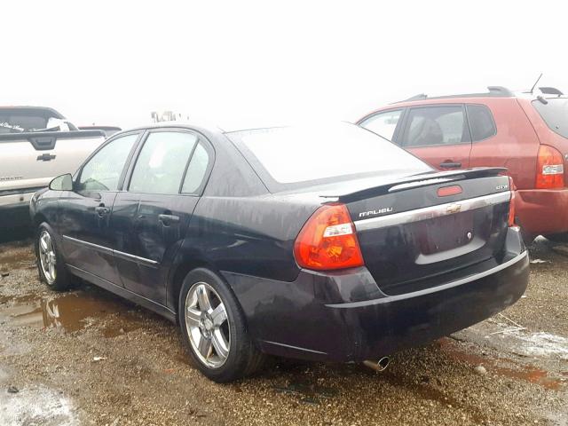 1G1ZU53886F211018 - 2006 CHEVROLET MALIBU LTZ BLACK photo 3