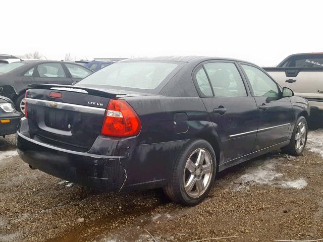 1G1ZU53886F211018 - 2006 CHEVROLET MALIBU LTZ BLACK photo 4