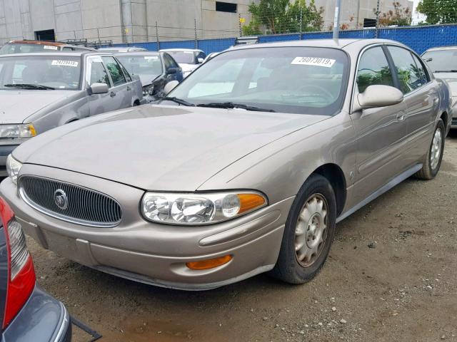 1G4HR54K3YU346805 - 2000 BUICK LESABRE LI TAN photo 2