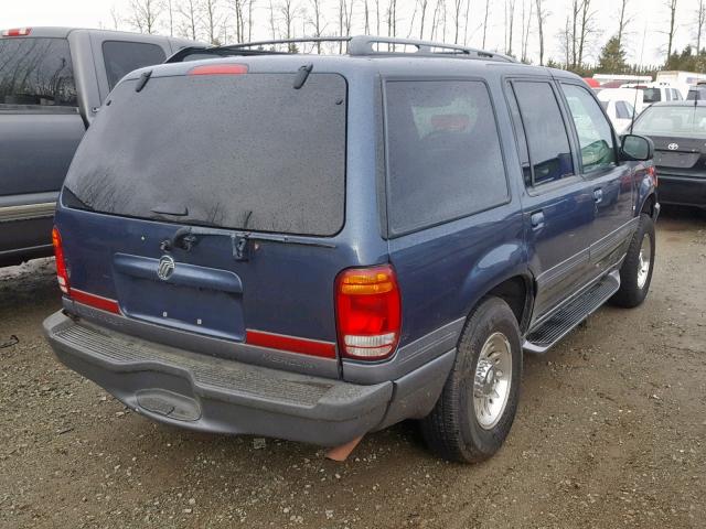 4M2ZU55P8WUJ21529 - 1998 MERCURY MOUNTAINEE BLUE photo 4