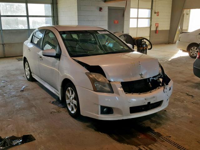 3N1AB6AP6BL629865 - 2011 NISSAN SENTRA 2.0 WHITE photo 1