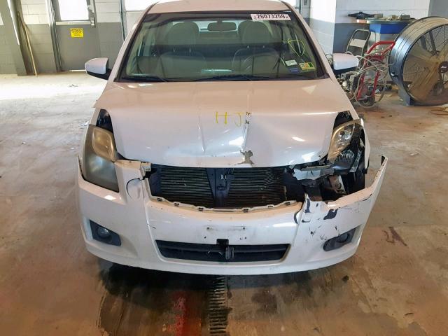 3N1AB6AP6BL629865 - 2011 NISSAN SENTRA 2.0 WHITE photo 7