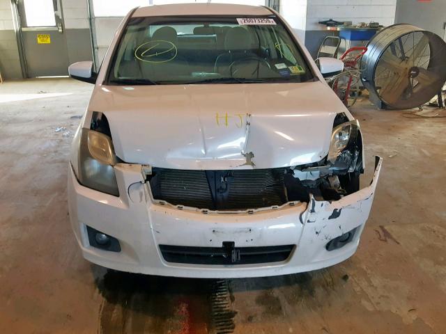 3N1AB6AP6BL629865 - 2011 NISSAN SENTRA 2.0 WHITE photo 9