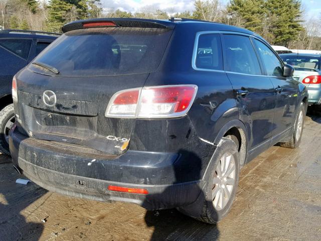 JM3TB38A090172796 - 2009 MAZDA CX-9 BLACK photo 4