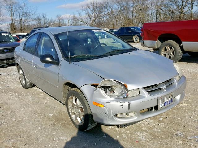 1B3ES56C72D659446 - 2002 DODGE NEON ES SILVER photo 1