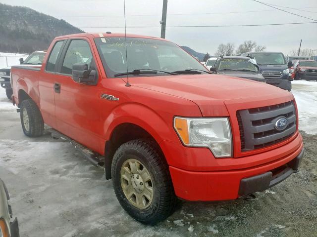 1FTFX1EF5BFD33397 - 2011 FORD F150 SUPER RED photo 1