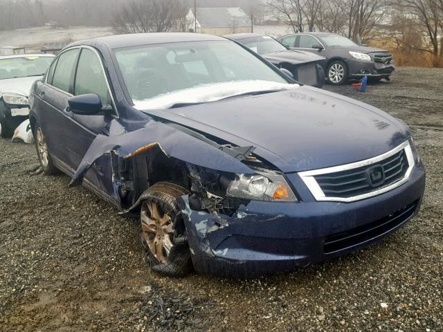 JHMCP26409C015073 - 2009 HONDA ACCORD LXP BLUE photo 1