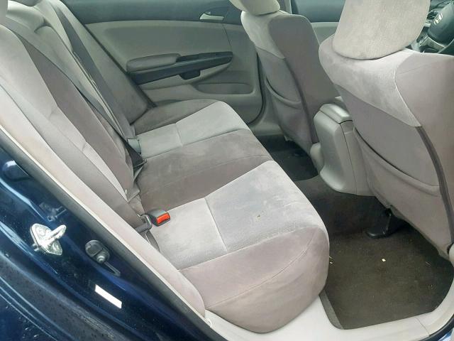 JHMCP26409C015073 - 2009 HONDA ACCORD LXP BLUE photo 6