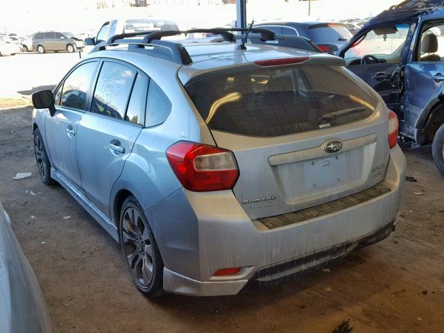 JF1GPAL63DH813071 - 2013 SUBARU IMPREZA SP SILVER photo 3