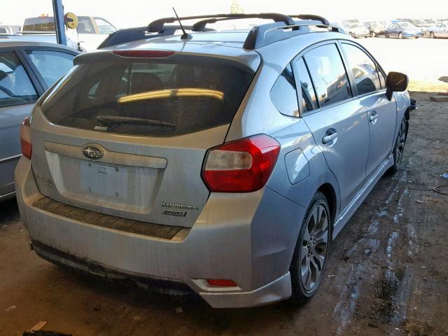 JF1GPAL63DH813071 - 2013 SUBARU IMPREZA SP SILVER photo 4