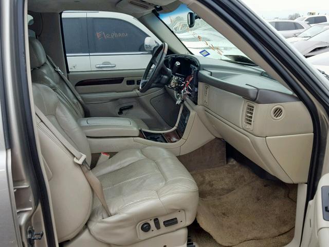 3GYEK63NX2G267746 - 2002 CADILLAC ESCALADE E GRAY photo 5