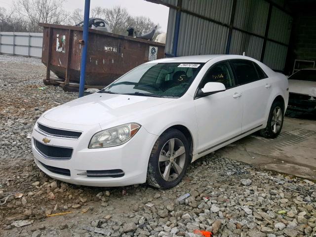 1G1ZC5E13BF219945 - 2011 CHEVROLET MALIBU 1LT თეთრი ფოტო 2