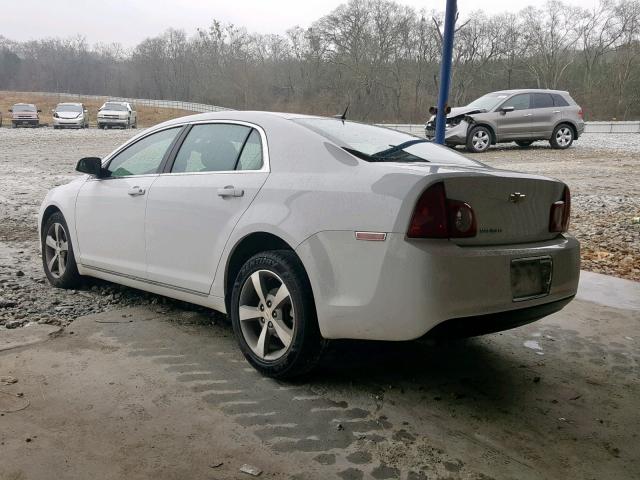 1G1ZC5E13BF219945 - 2011 CHEVROLET MALIBU 1LT თეთრი ფოტო 3