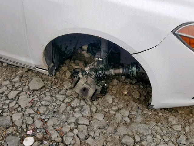 1G1ZC5E13BF219945 - 2011 CHEVROLET MALIBU 1LT თეთრი ფოტო 9