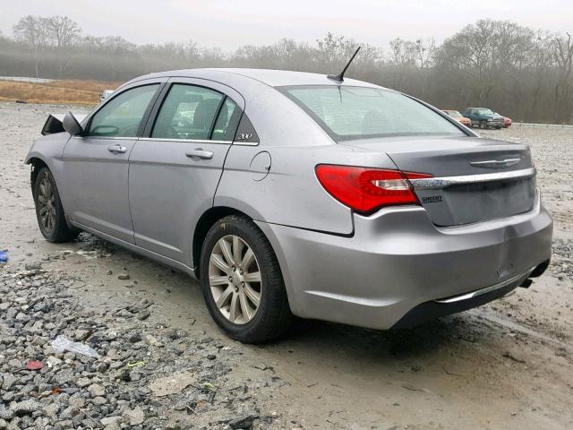 1C3CCBBB4DN764977 - 2013 CHRYSLER 200 TOURIN SILVER photo 3