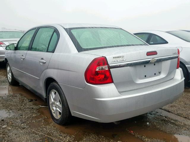 1G1ZT52855F120341 - 2005 CHEVROLET MALIBU LS SILVER photo 3