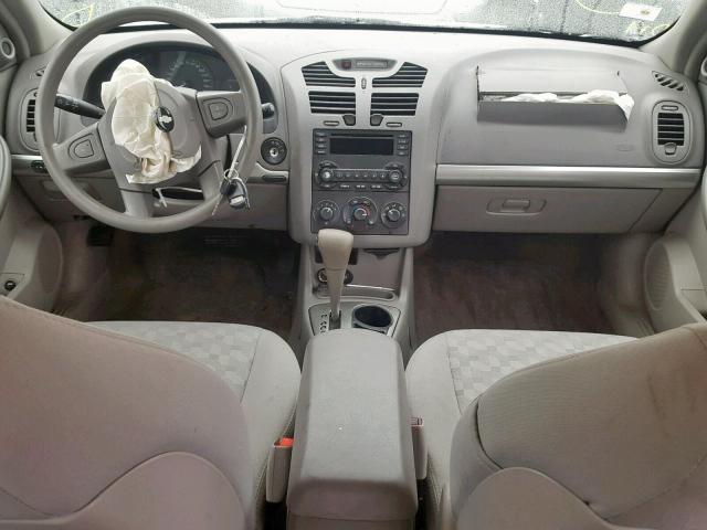 1G1ZT52855F120341 - 2005 CHEVROLET MALIBU LS SILVER photo 9