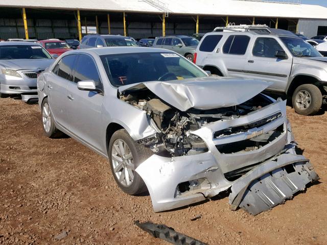 1G11H5SA6DF240519 - 2013 CHEVROLET MALIBU LTZ SILVER photo 1