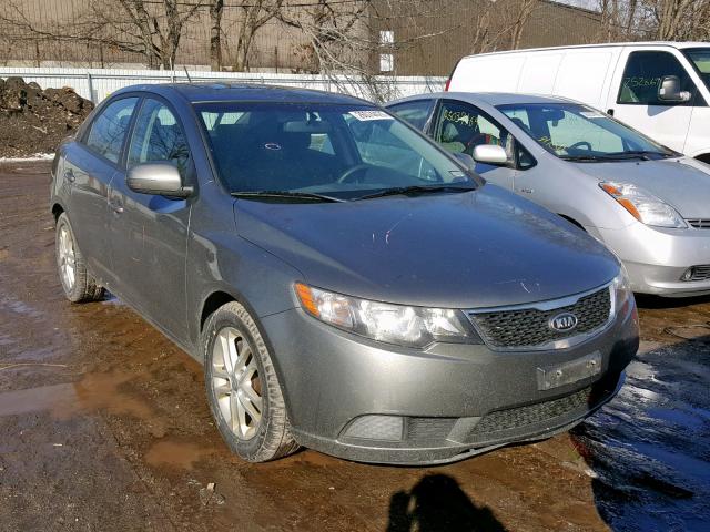 KNAFU4A2XC5497987 - 2012 KIA FORTE EX GRAY photo 1