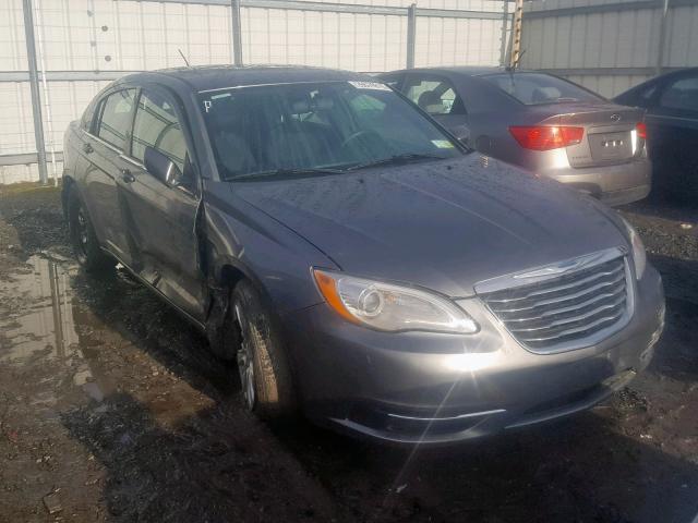 1C3CCBAB4DN568832 - 2013 CHRYSLER 200 LX GRAY photo 1