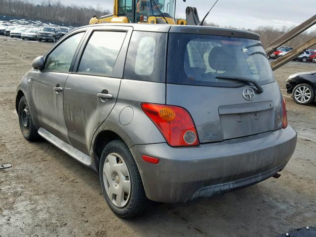 JTKKT624340069427 - 2004 TOYOTA SCION XA GRAY photo 3