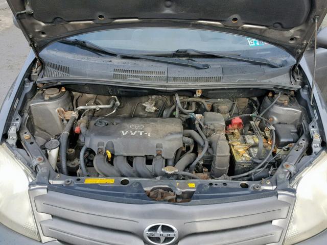 JTKKT624340069427 - 2004 TOYOTA SCION XA GRAY photo 7