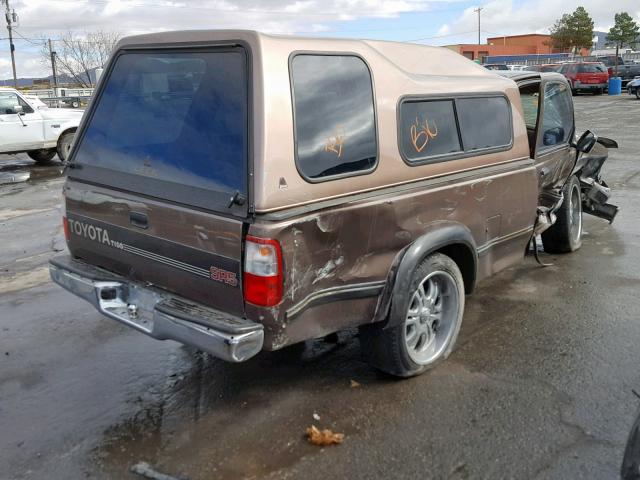 JT4VD10C3R0020606 - 1994 TOYOTA T100 SR5 BROWN photo 4