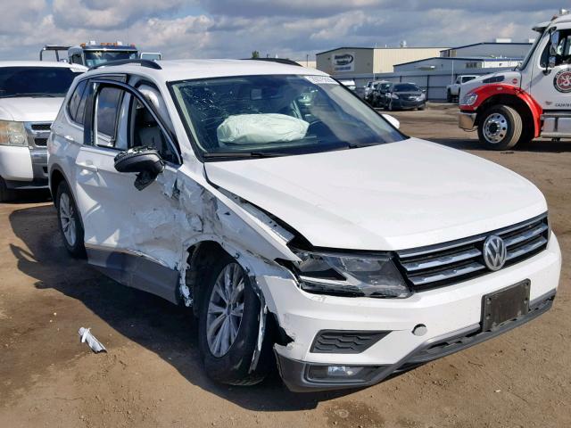 3VV3B7AX1JM001704 - 2018 VOLKSWAGEN TIGUAN SE WHITE photo 1