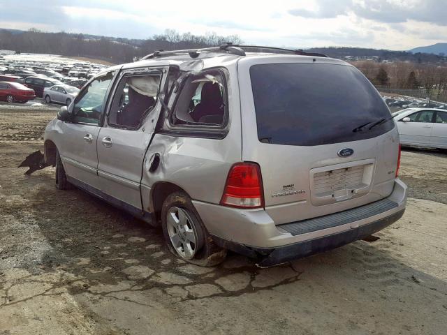 2FMDA57684BA90648 - 2004 FORD FREESTAR S SILVER photo 3