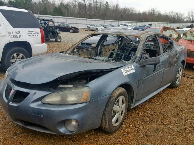 2G2WP552561124859 - 2006 PONTIAC GRAND PRIX BLUE photo 2