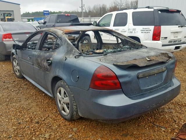 2G2WP552561124859 - 2006 PONTIAC GRAND PRIX BLUE photo 3
