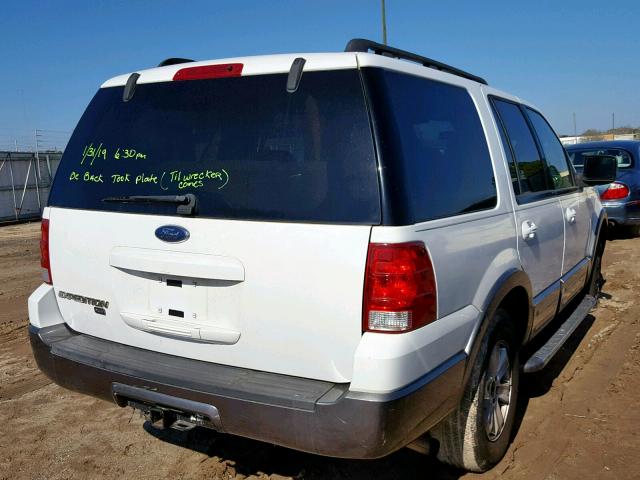 1FMPU15535LB08188 - 2005 FORD EXPEDITION WHITE photo 4